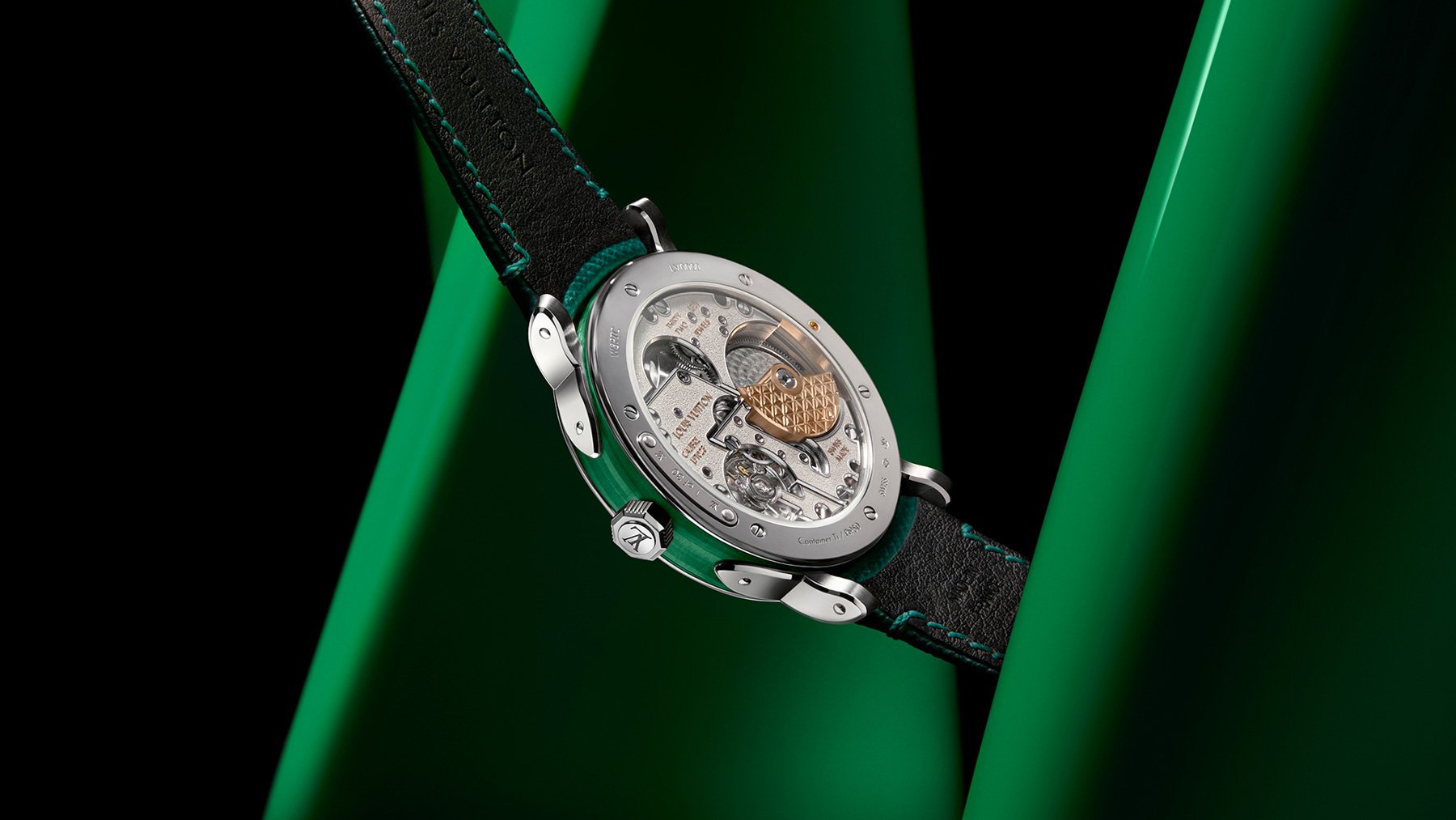 Louis Vuitton Escale Ornamental Stones Malachite rear view