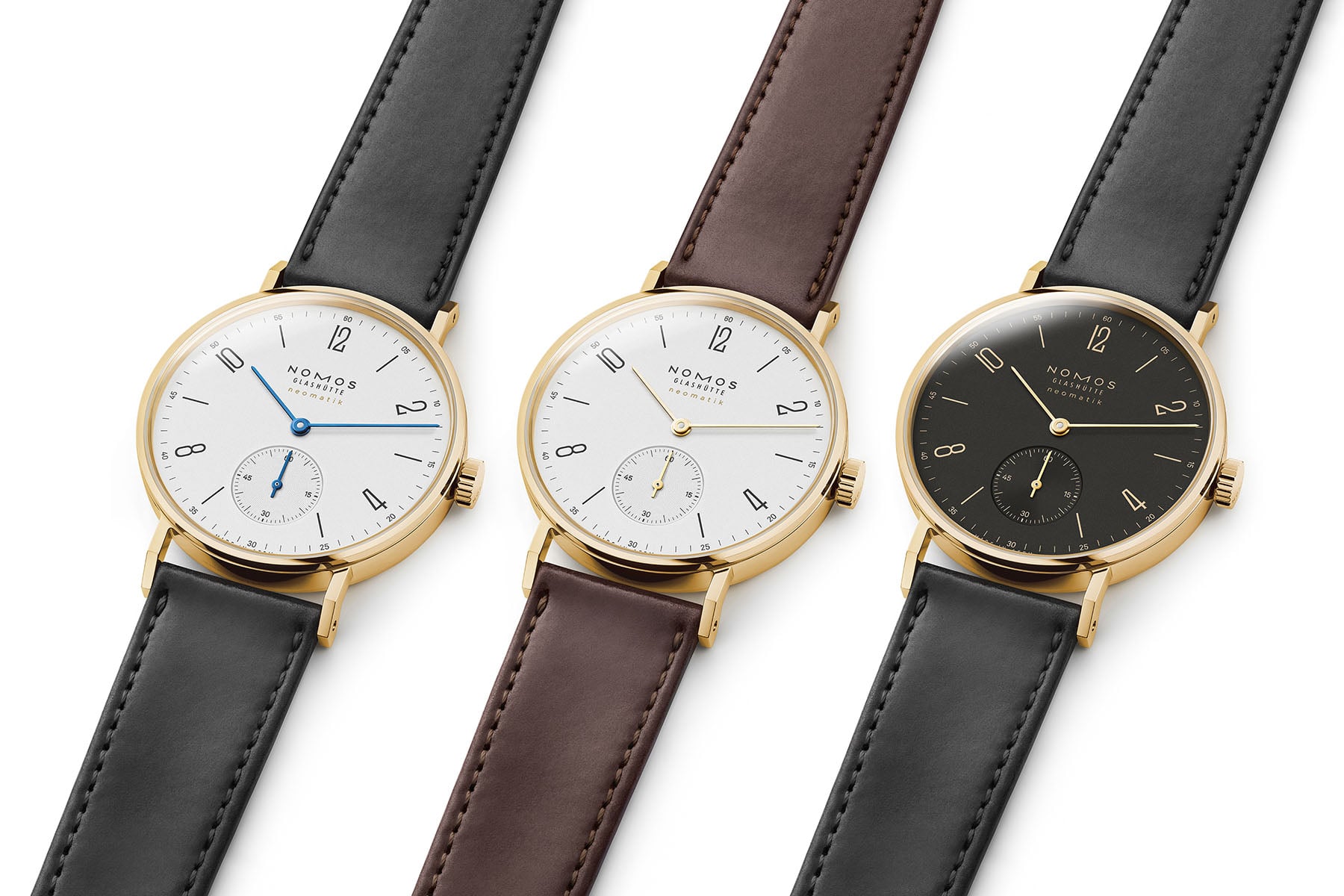 Introducing: The Nomos Tangente Neomatik In Solid 18K Gold