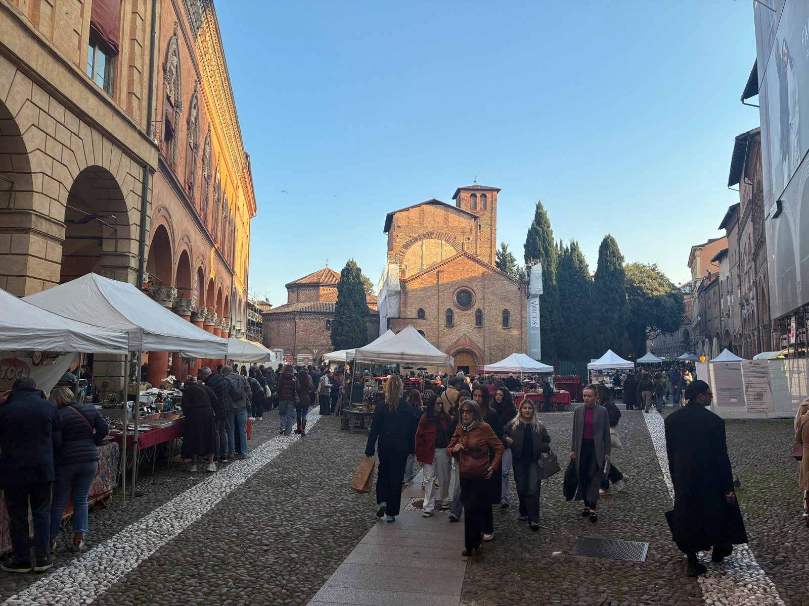 flea market in Bologna