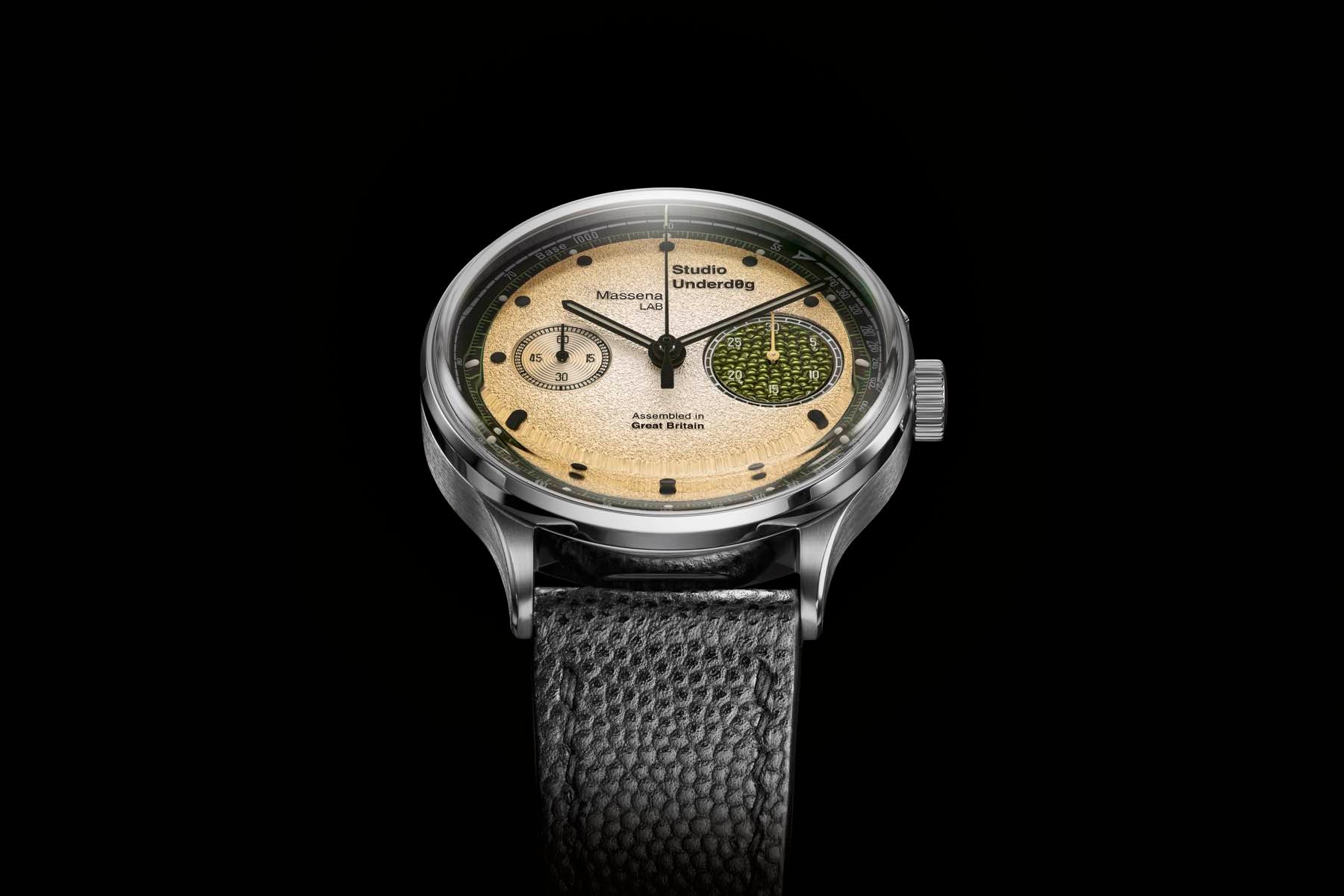 Studio Underd0g × Massena Lab 03Series Champagne & Caviar tilted back