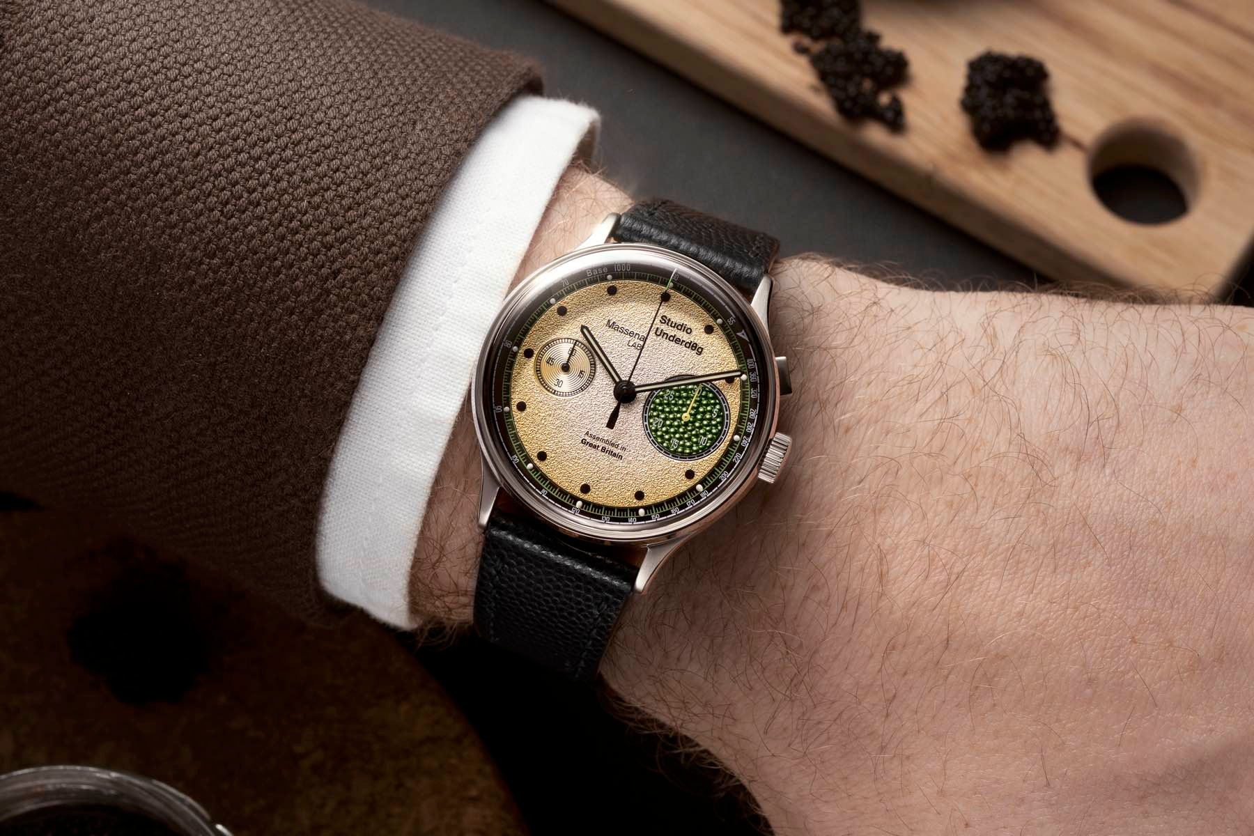 Studio Underd0g × Massena Lab 03Series Champagne & Caviar wrist shot