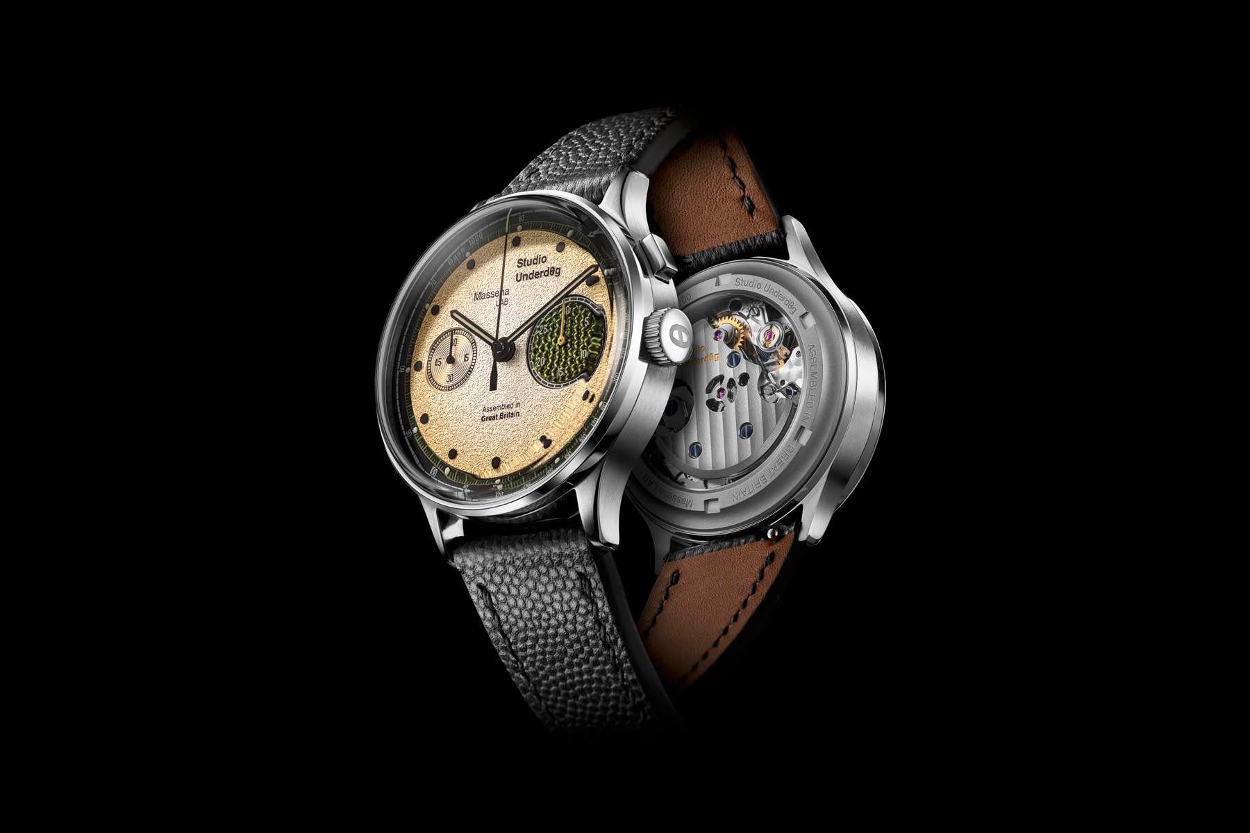 Studio Underd0g × Massena Lab 03Series Champagne & Caviar front and back views