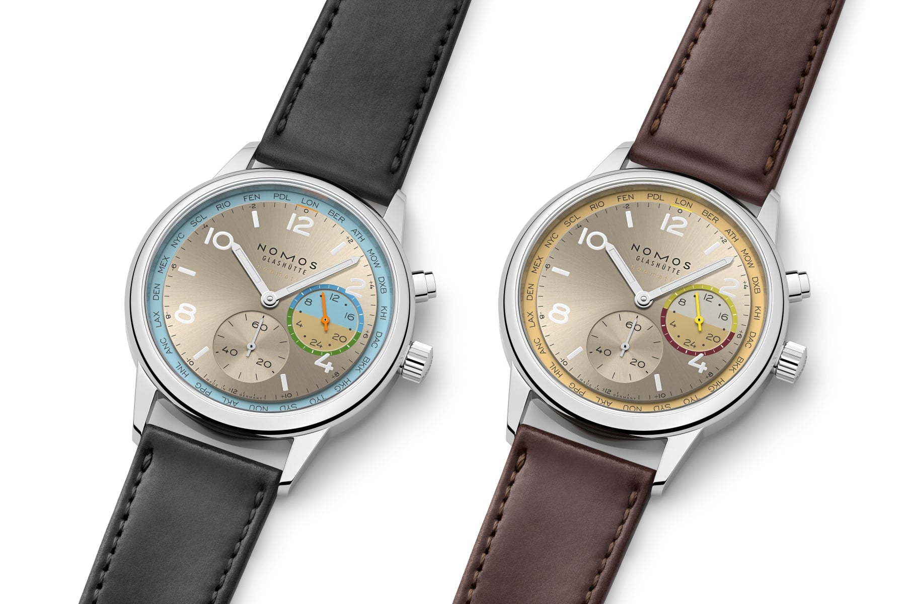 Nomos Limited Edition Club Sport Worldtime Roam and Reverie
