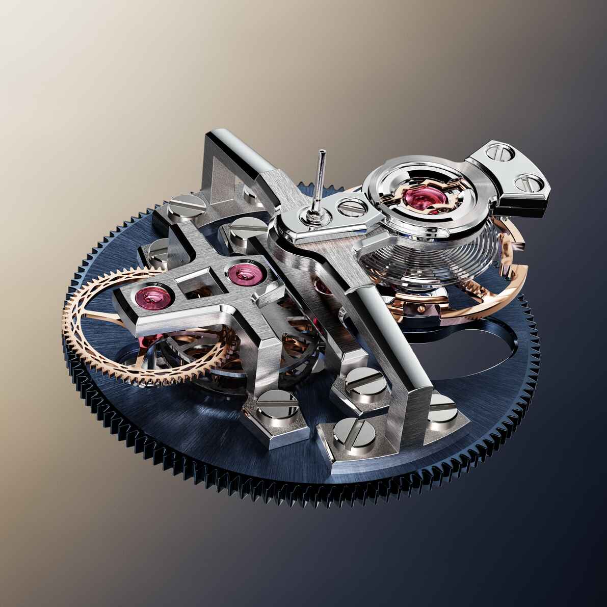 Movement inside the Breguet Expérimentale 1