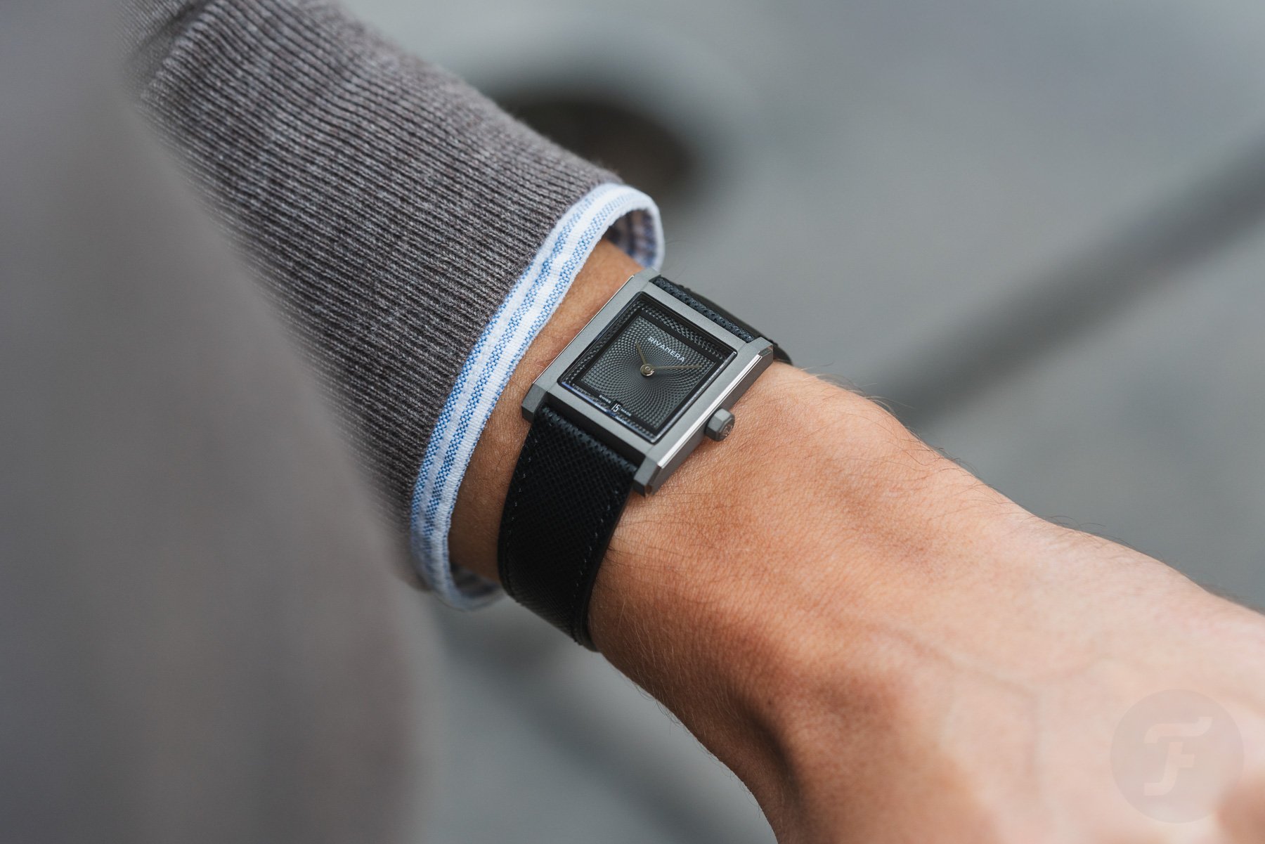 Echo/Neutra Rivanera Piccolo GB on wrist