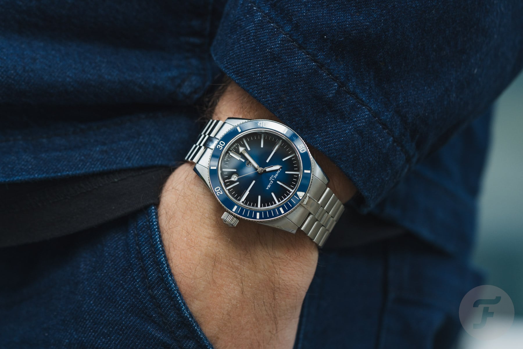 Favre Leuba Deep Raider Renaissance pocket shot