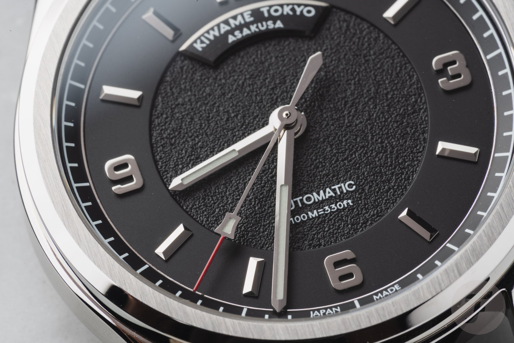 Kiwame Tokyo Iwao Sumi dial up close