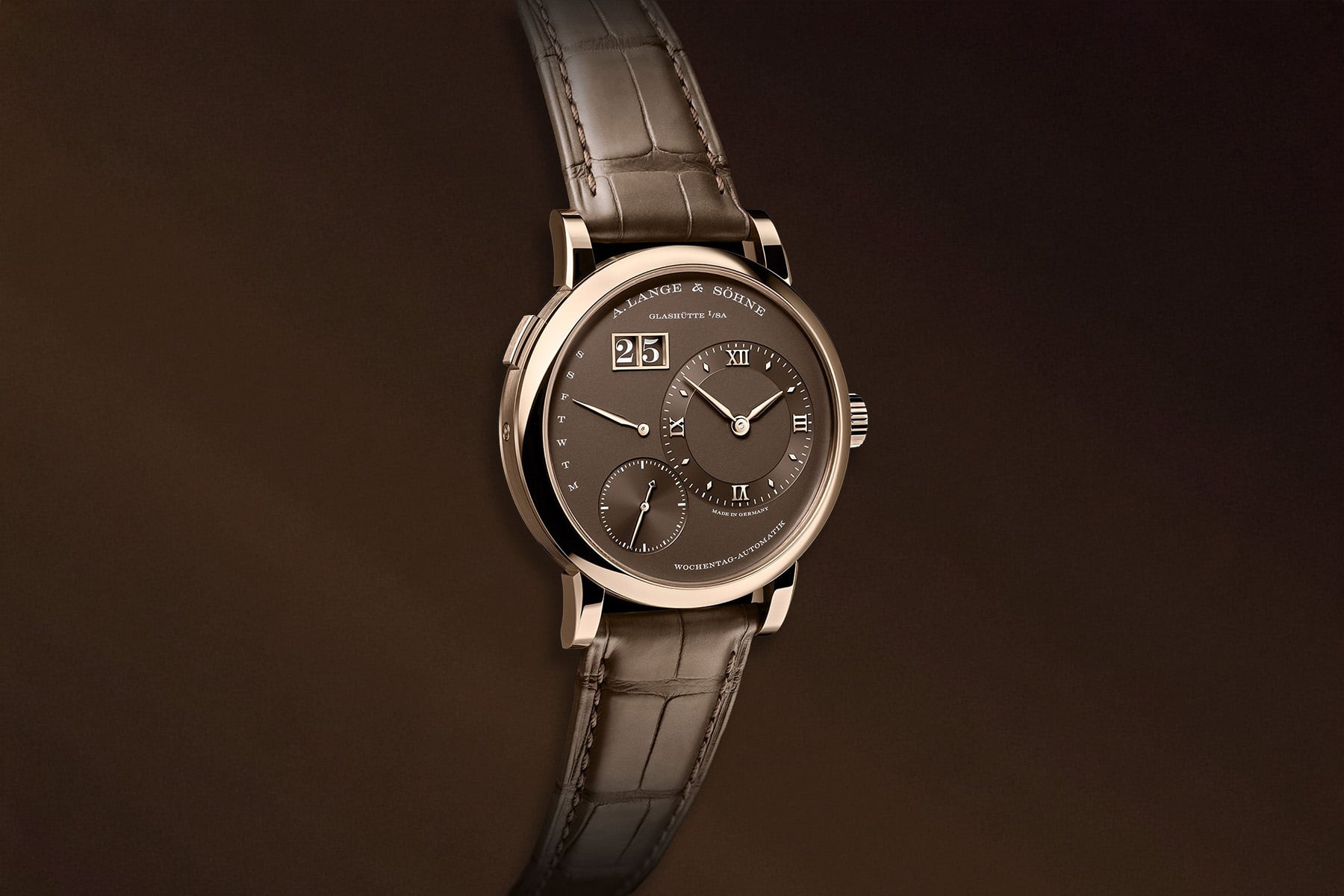 Introducing: The A. Lange & Söhne Lange 1 Daymatic Honeygold