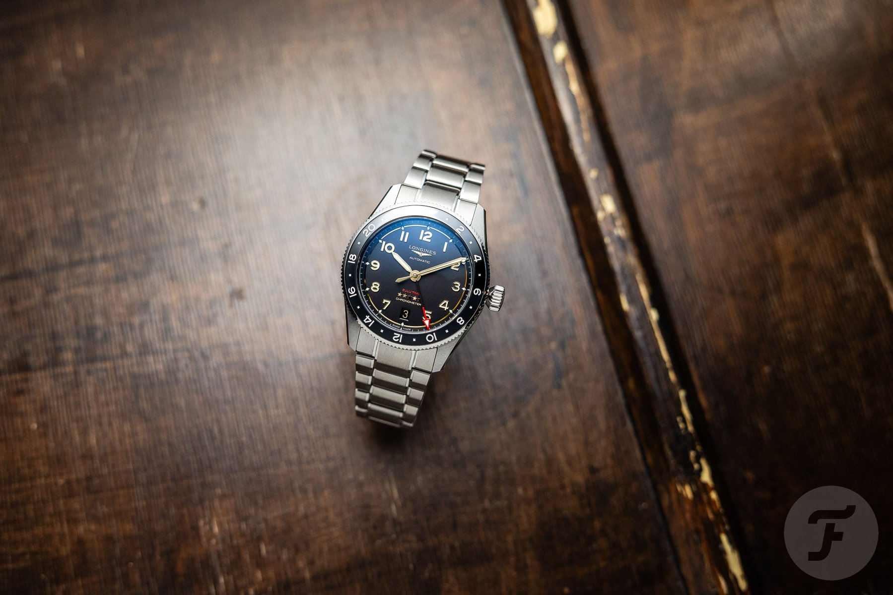 Longines Spirit Zulu GMT 39mm Titanium