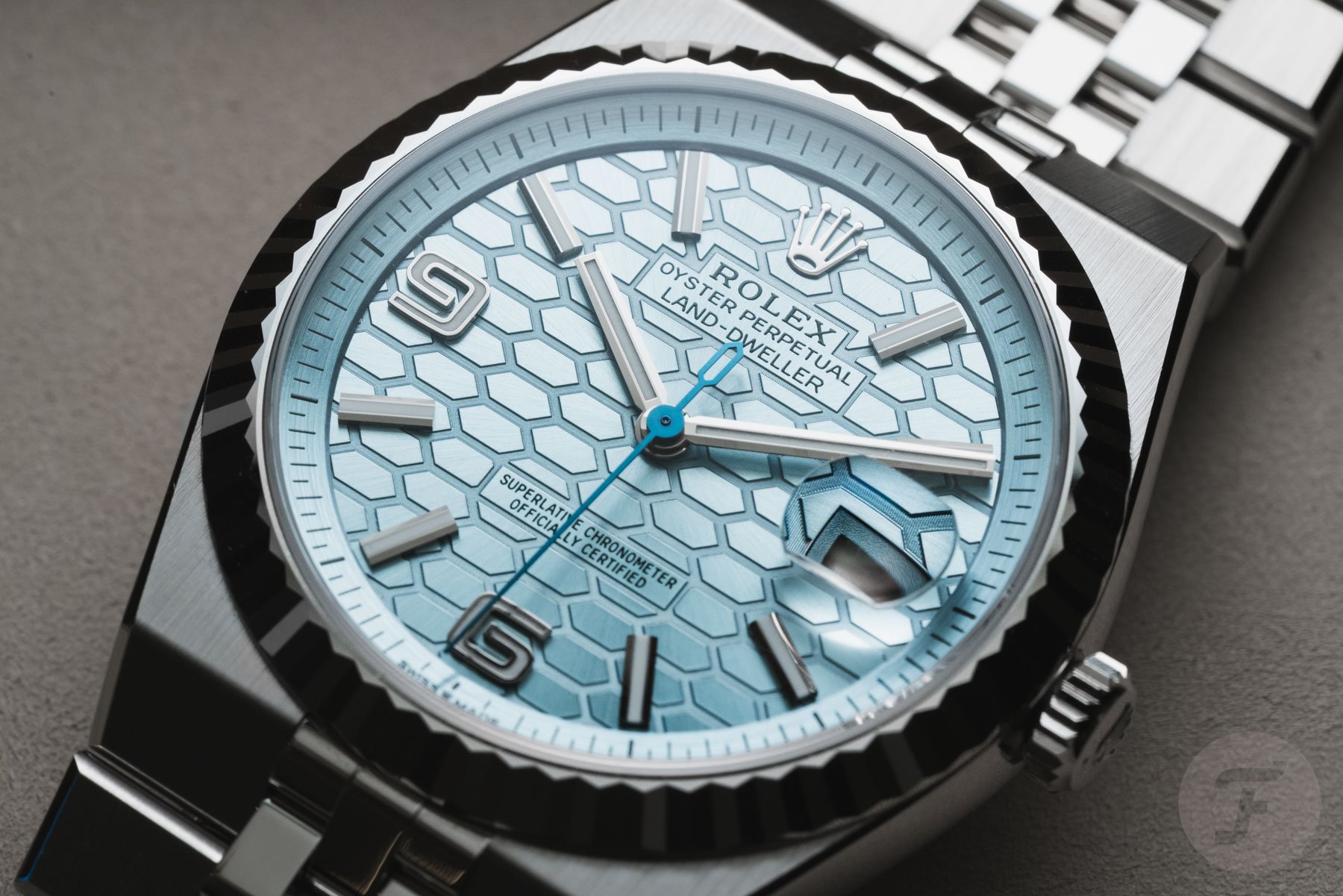 What Shook Up The Watch Industry In 2025? — the platinum Rolex Land-Dweller up close