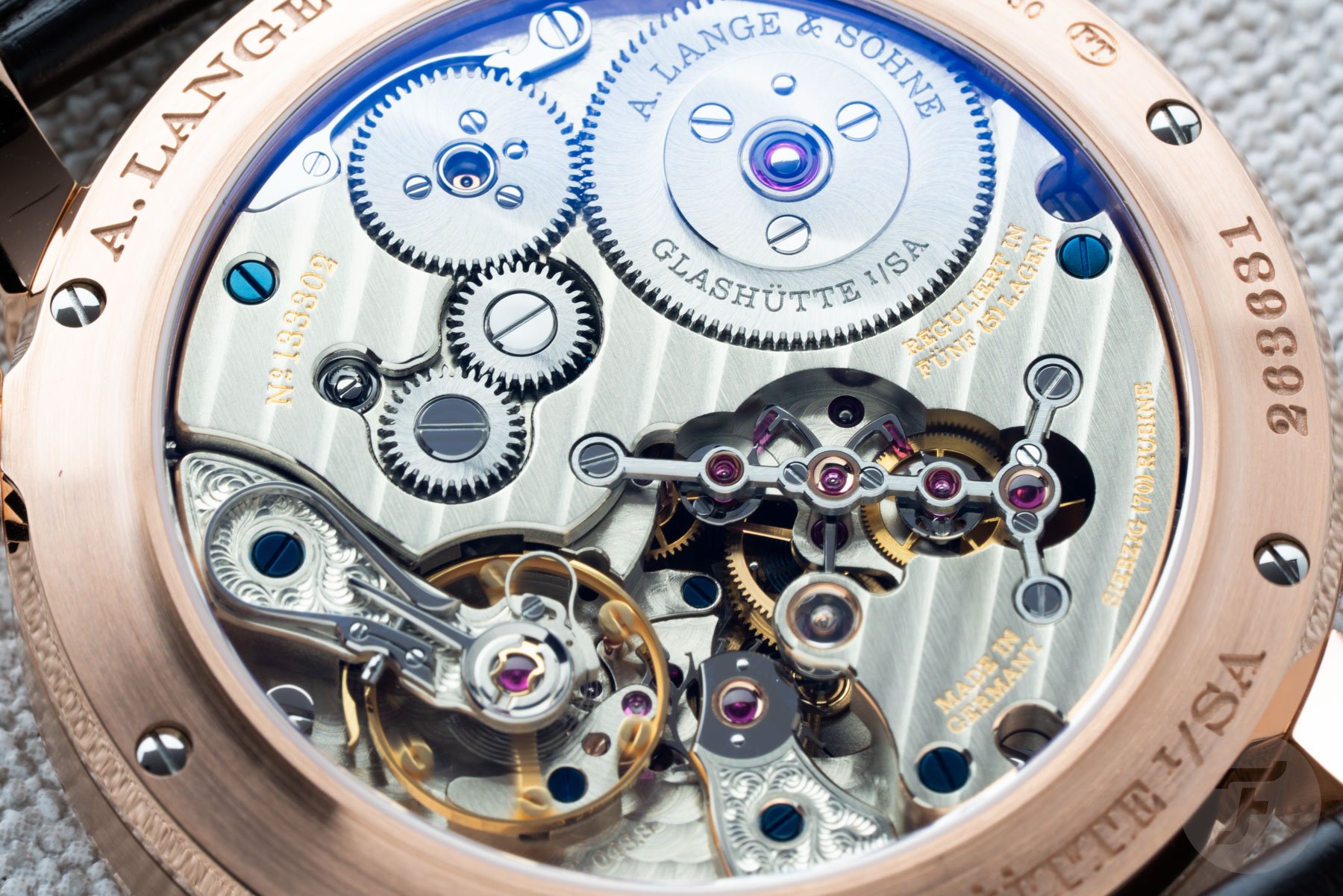 talking points — in-house movement in A. Lange & Söhne Zeitwerk Date movement