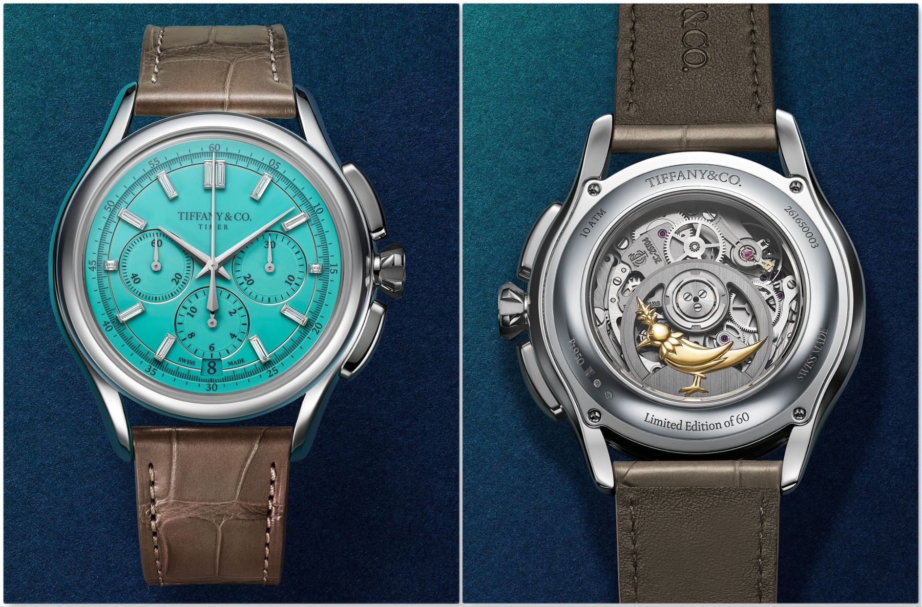 Tiffany & Co. Tiffany Timer front and back