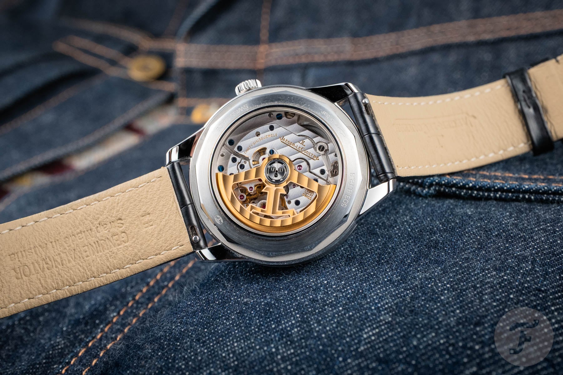 Movement side of the Jaeger-LeCoultre Geophysic Universal Time