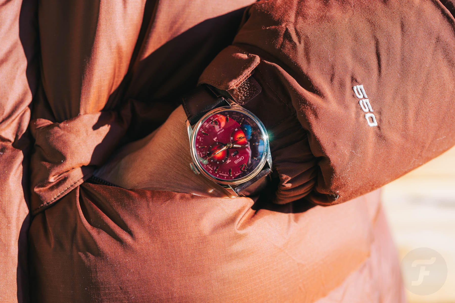 Oris Year Of The Horse on the wrist