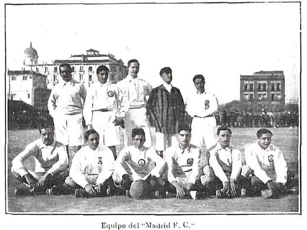 Madrid FC team picture from 1908