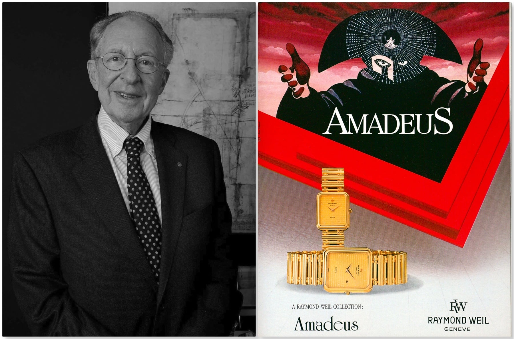 Who was Raymond Weil? A collage