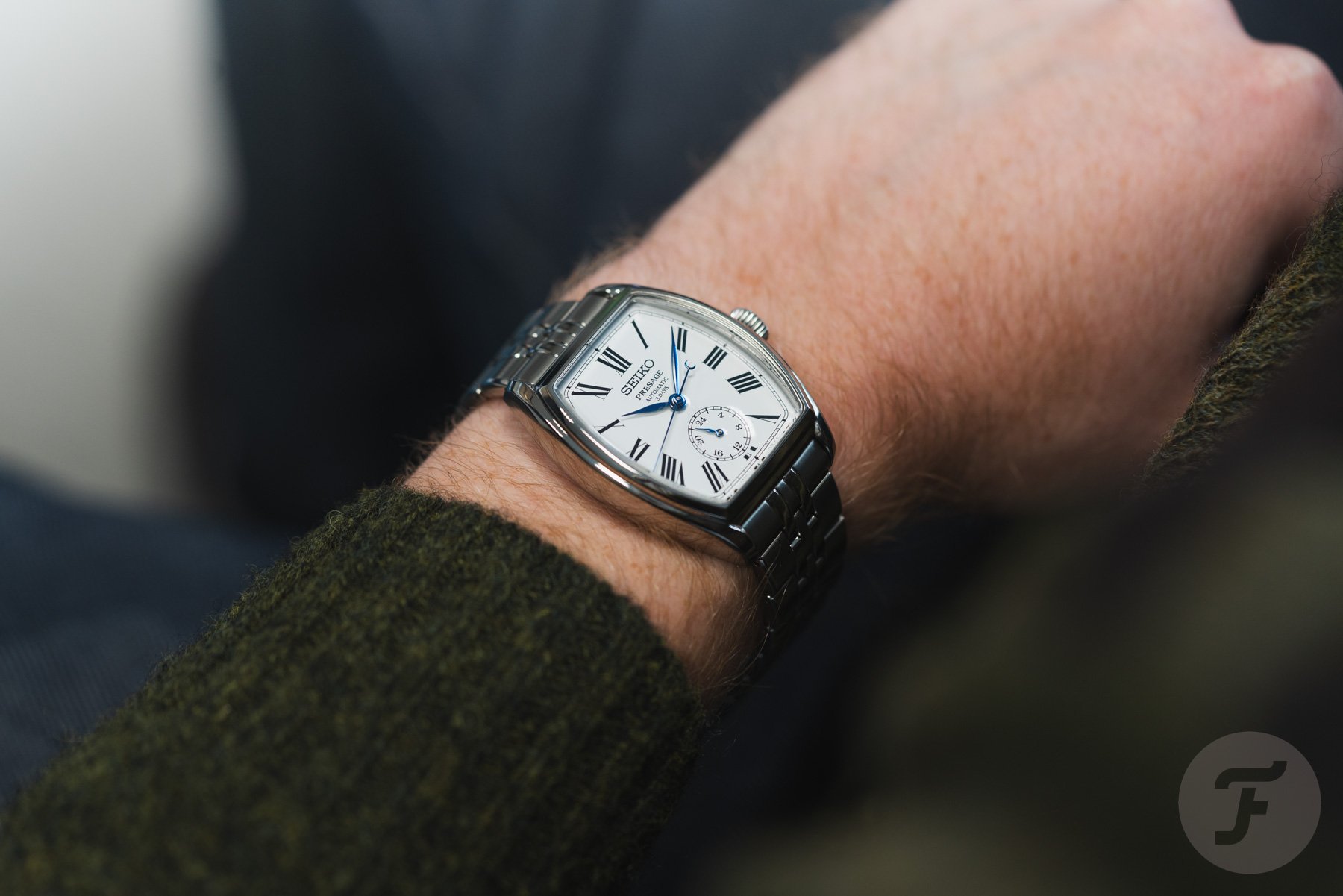 Seiko Presage SPB537 wrist shot