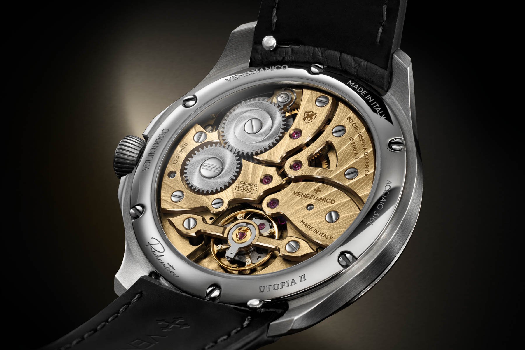 Venezianico Redentore Utopia II Alpha V5001 movement