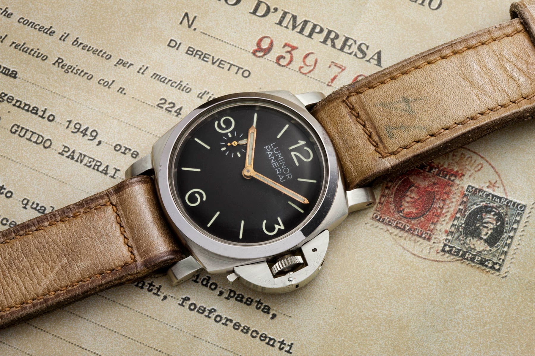 1960s Panerai Luminor Small Seconds with 8-day power reserve