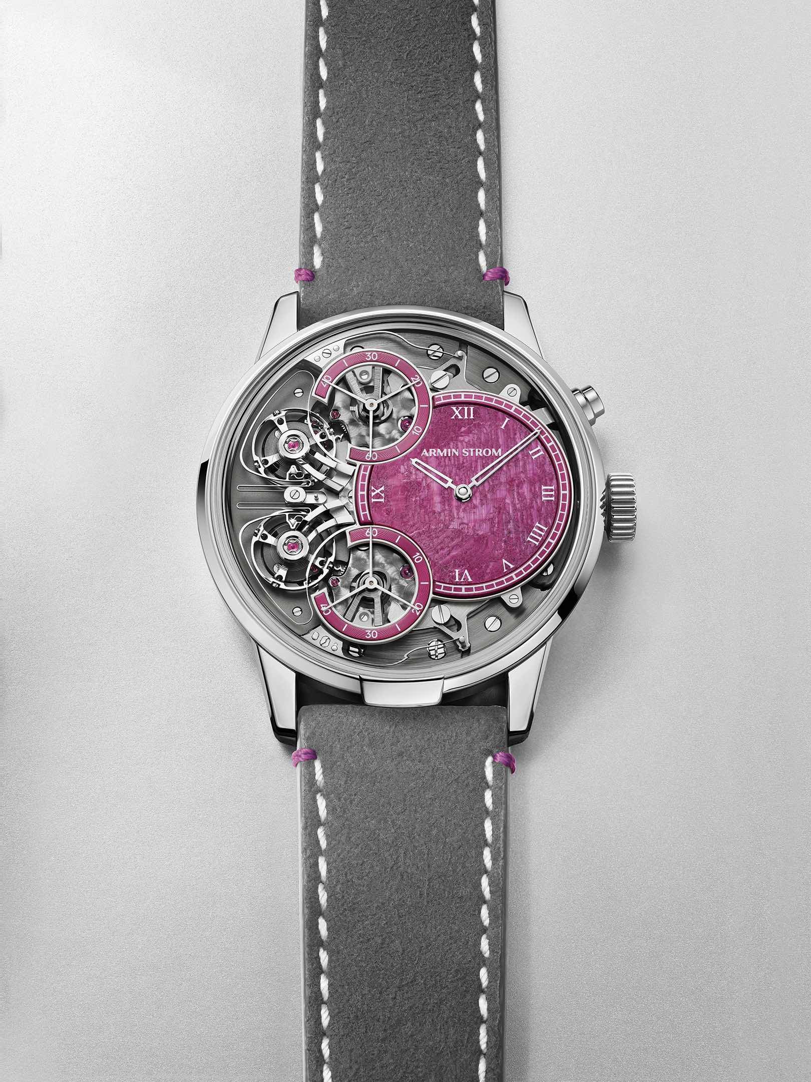 Armin Strom Mirrored Force Resonance Ruby flatlay image