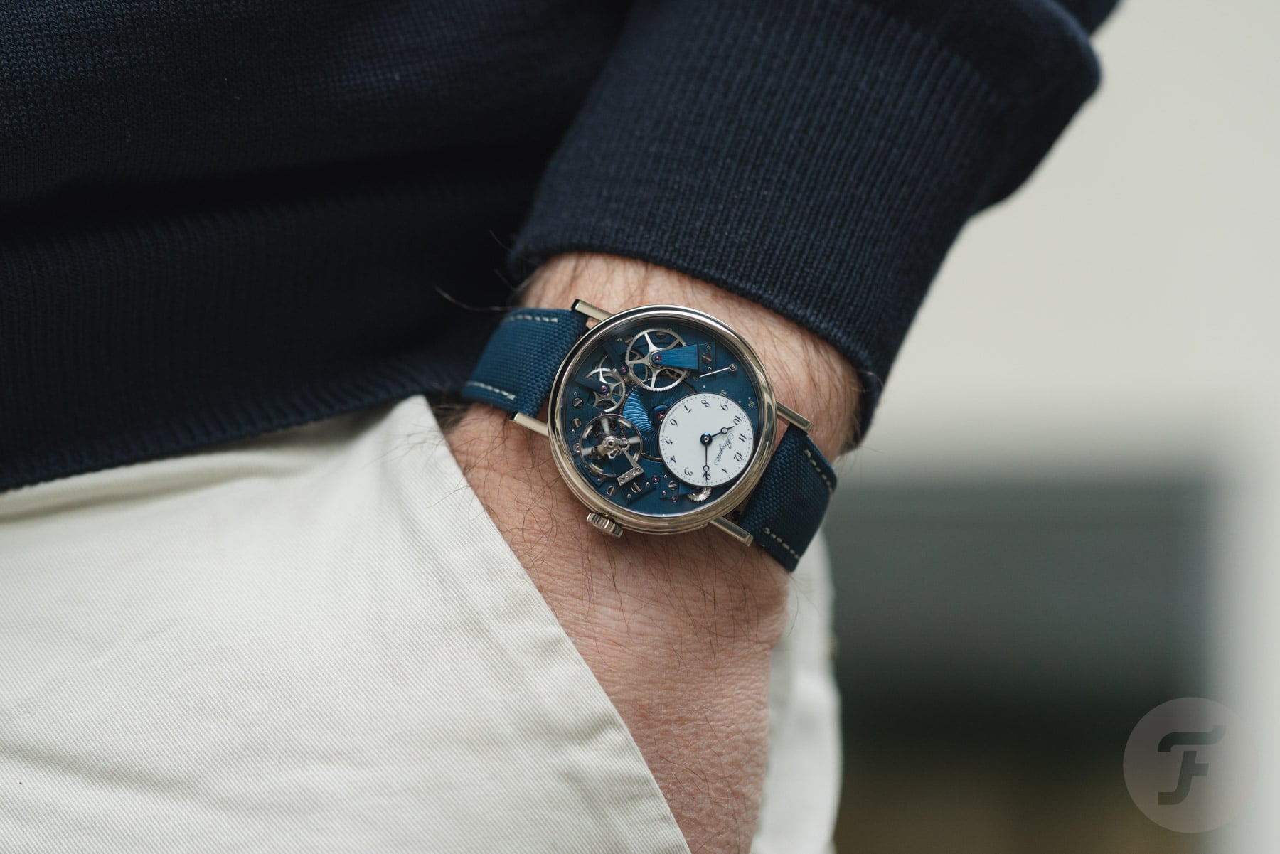 Breguet Tradition Seconde Rétrograde 7037BB wristshot