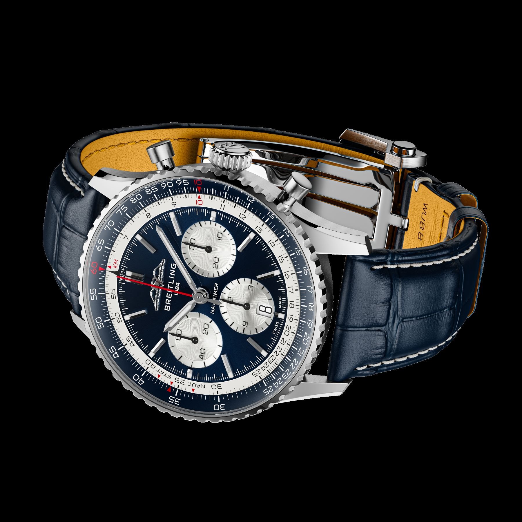 Breitling Navitimer B01 Chronograph 43 Tribute to Concorde ref. AB01389C1C1P1 crown up