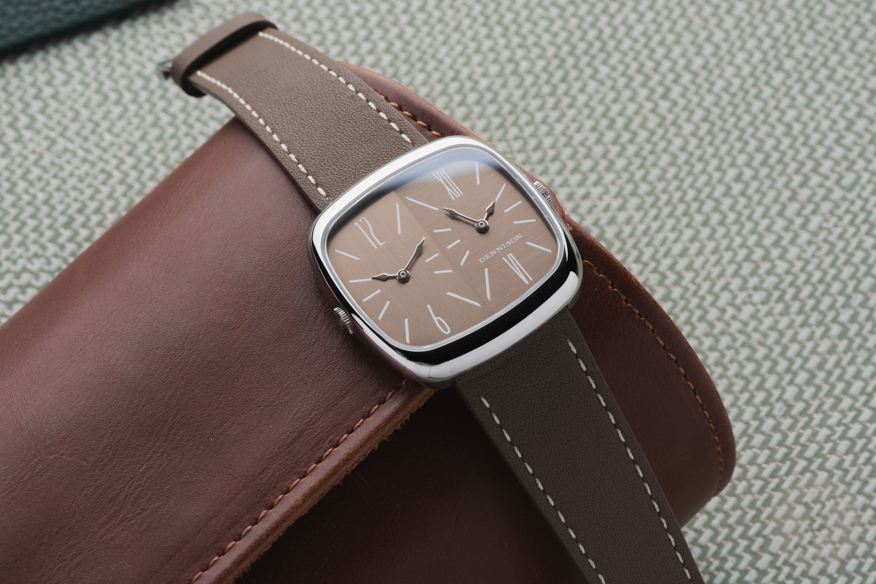 Brown Dennison ALD Dual Time “Shades” Dial watch