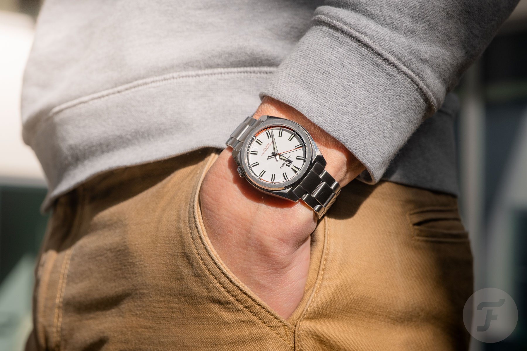 Grand Seiko SBGX341 pocket shot