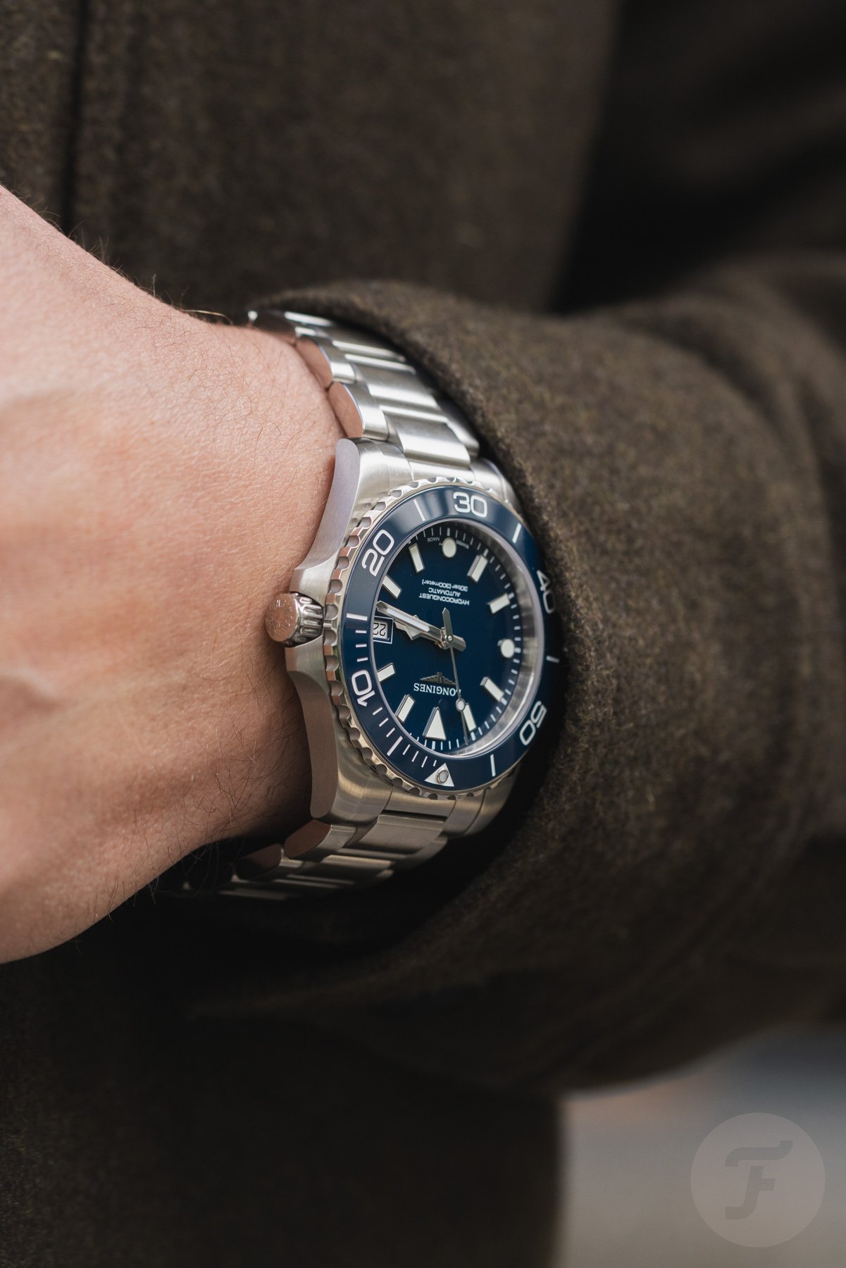 Longines Hydroconquest on the wrist