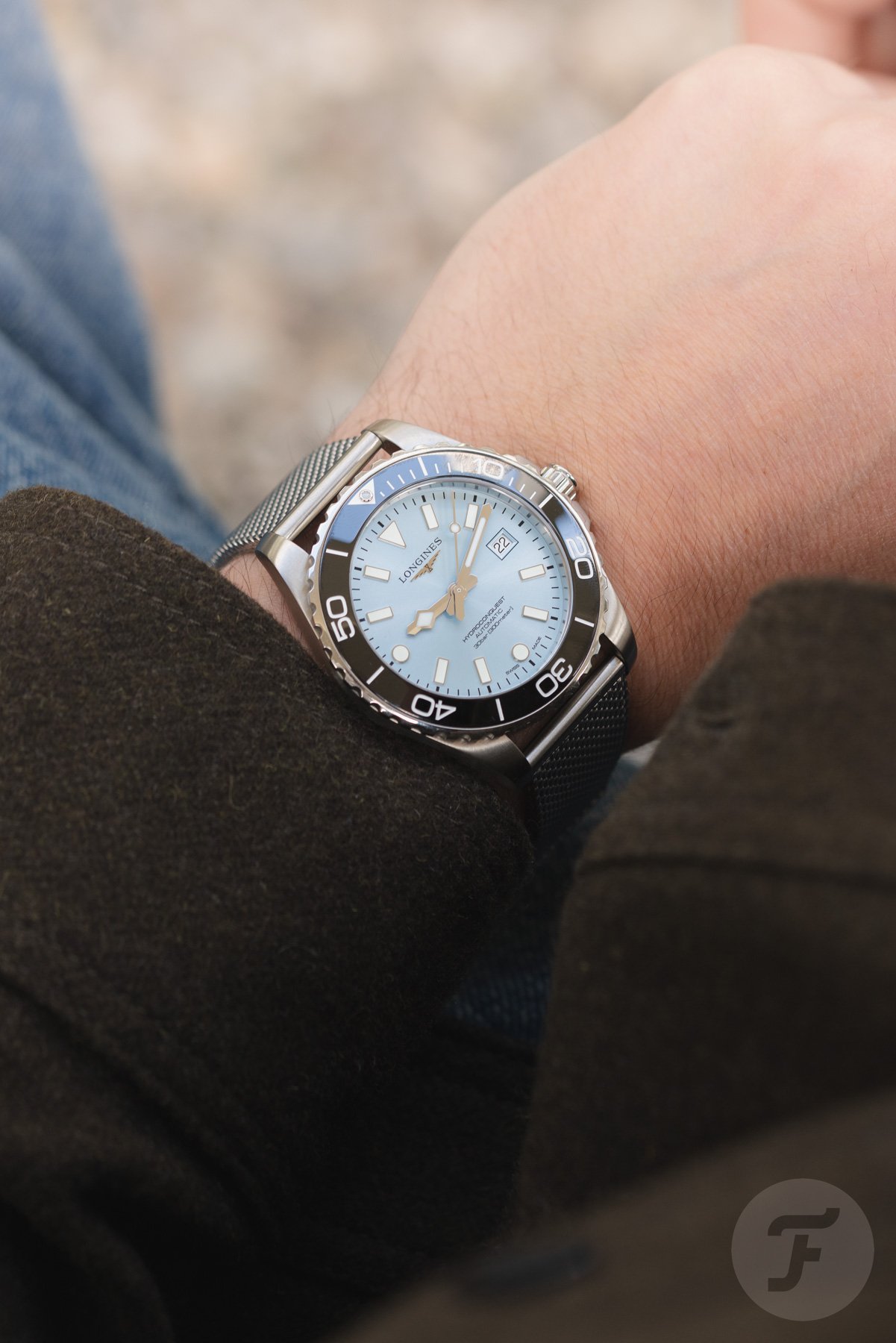 Longines Hydroconquest on the wrist