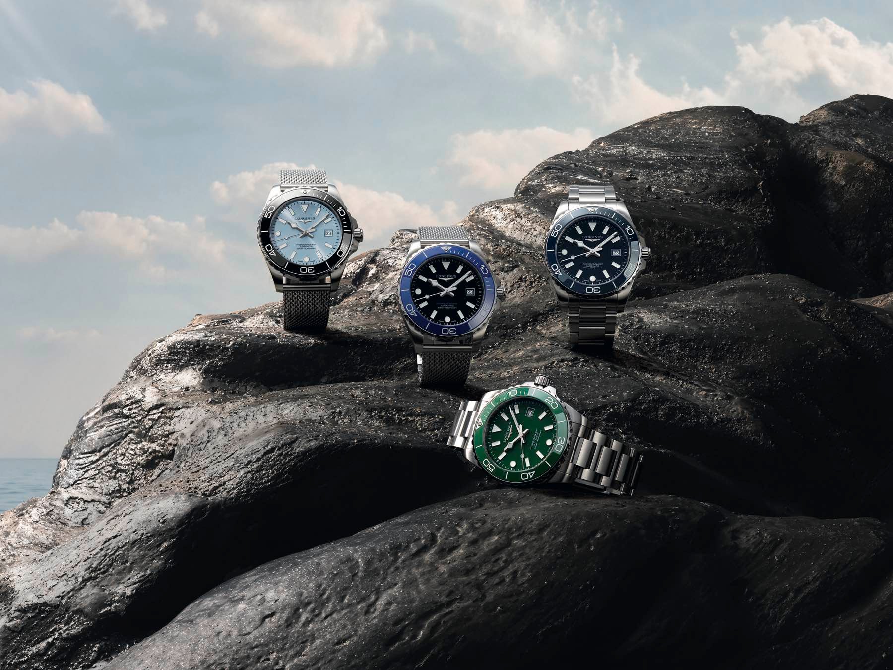 Longines Hydroconquest group shot