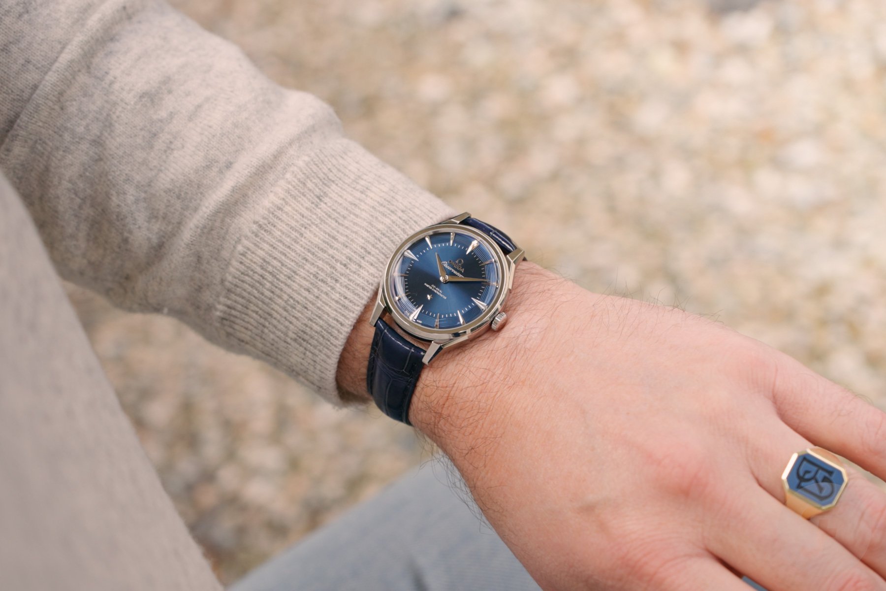 Omega Constellation Observatory wristshot