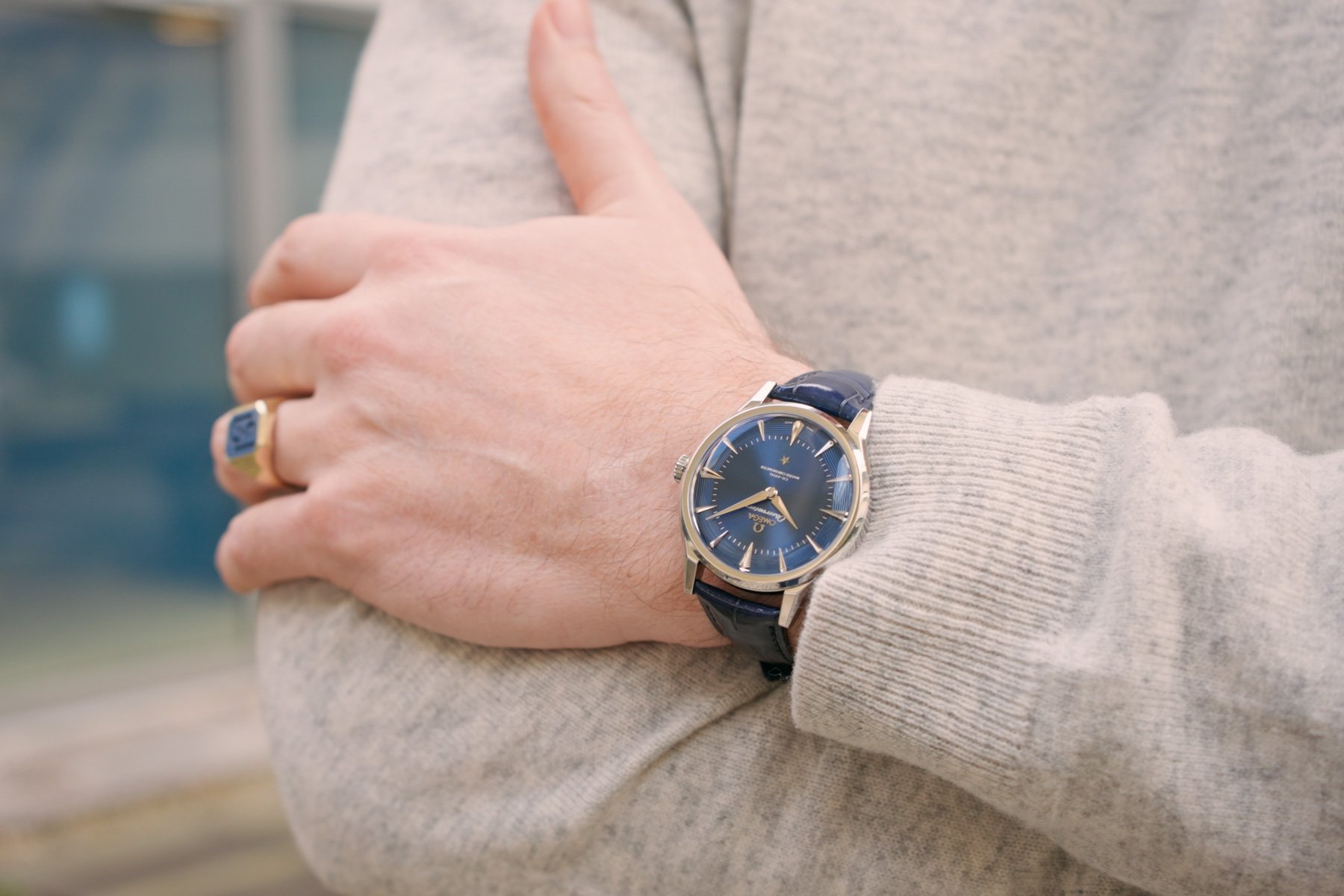 Omega Constellation Observatory on the wrist