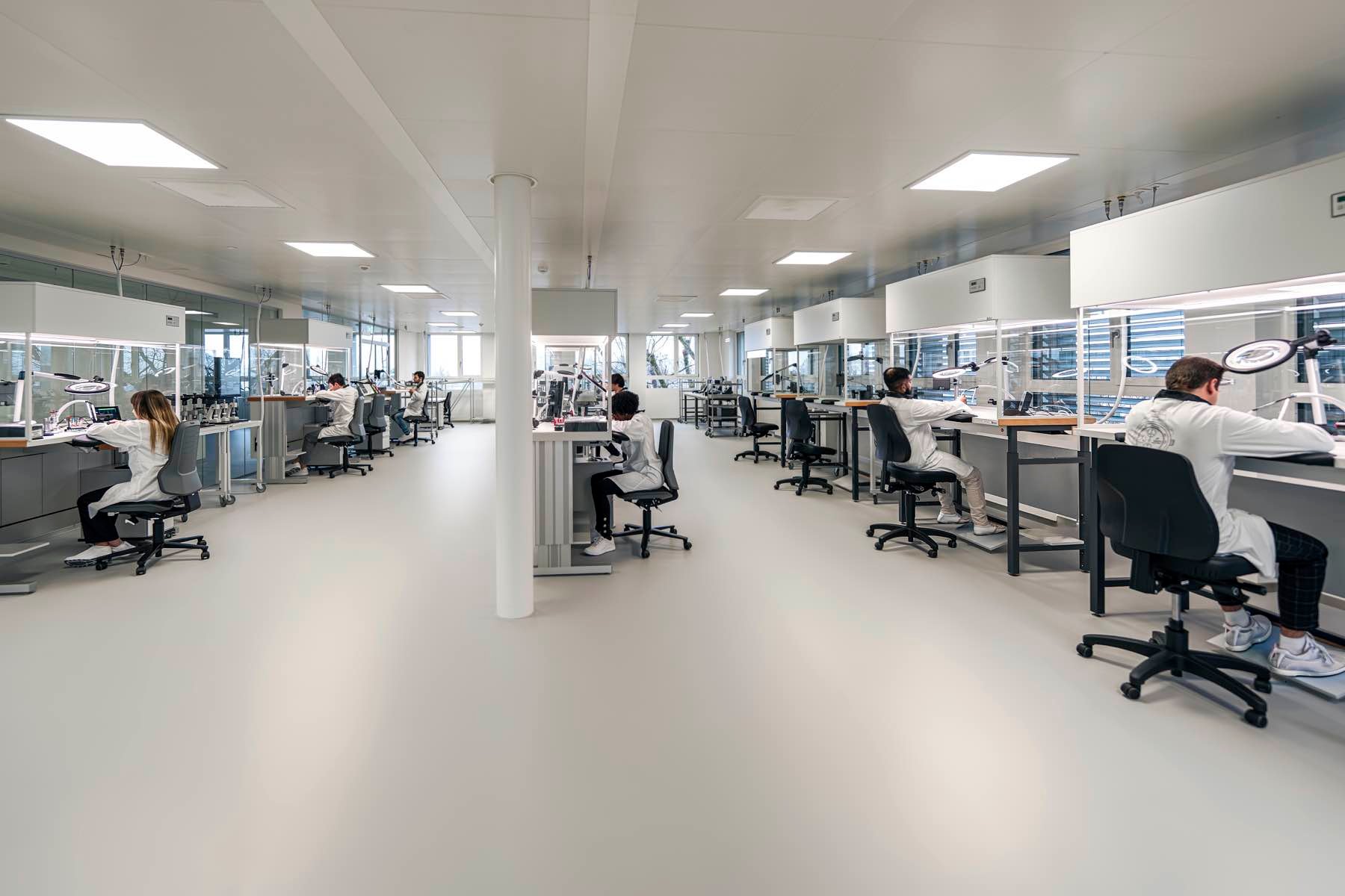 Porsche Design Timepieces Manufaktur watchmaking space