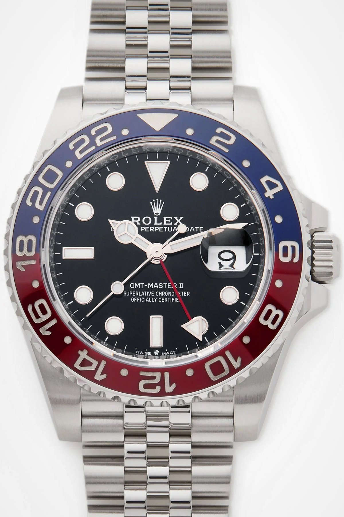Rolex GMT-Master II "Pepsi" ref. 126710BLRO soldier shot