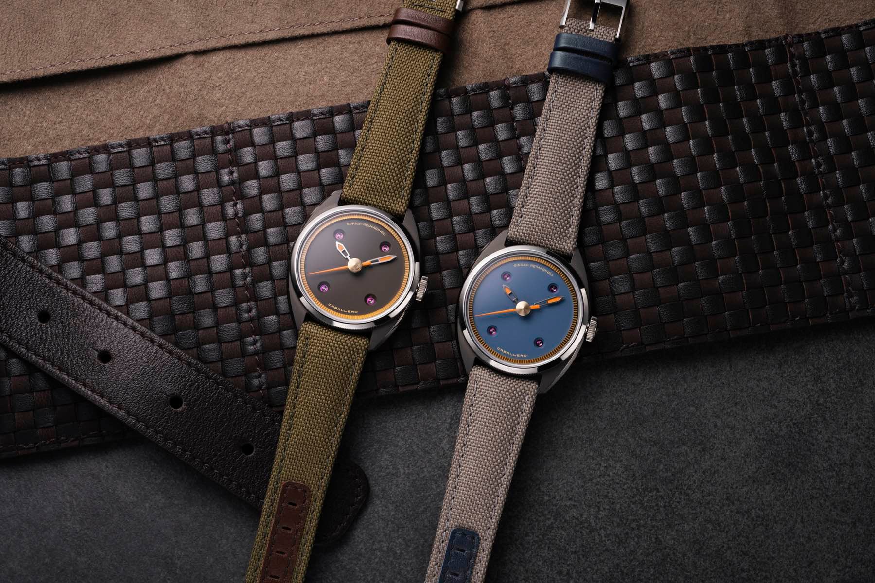 Singer Caballero Titanium duo side by side