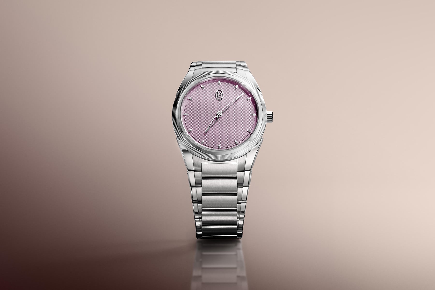 Parmigiani Fleurier Tonda PF Automatic 36mm Alta Rosa soldier shot