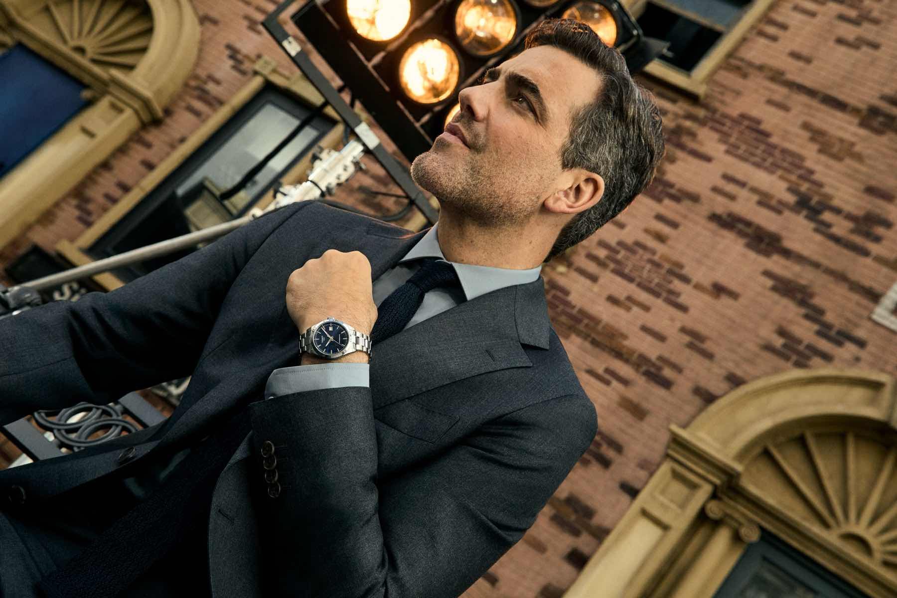 Tissot Gentleman 38mm campaign lifestyle shot