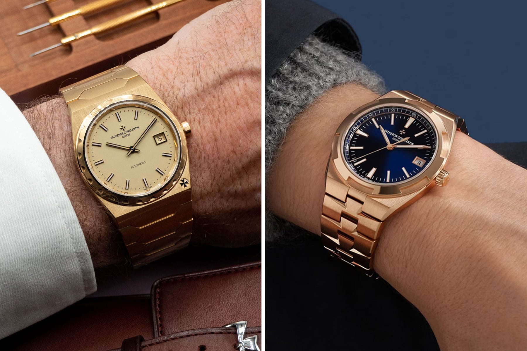 Vacheron Constantin Historiques 222 vs Overseas Self-Winding
