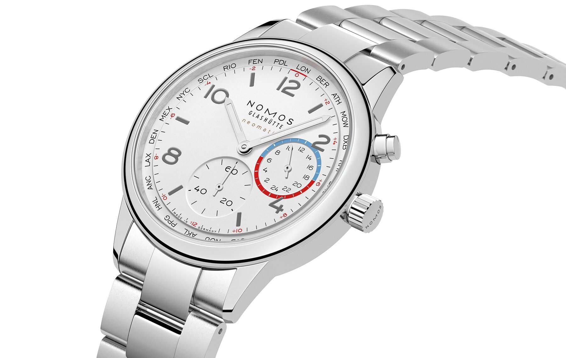 Nomos Club Sport Neomatik Worldtimer ref. 792