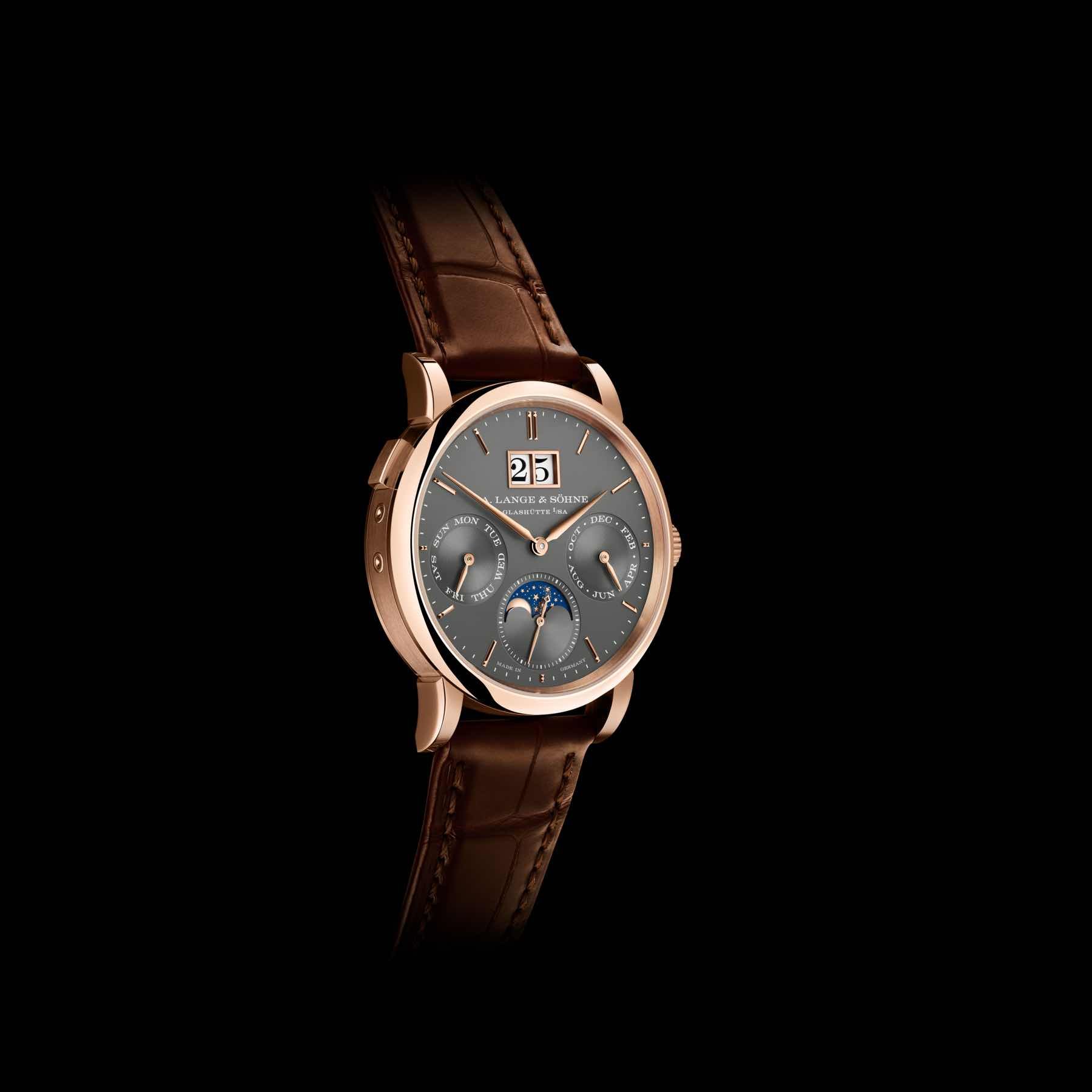 rose gold A. Lange & Söhne Saxonia Annual Calendar