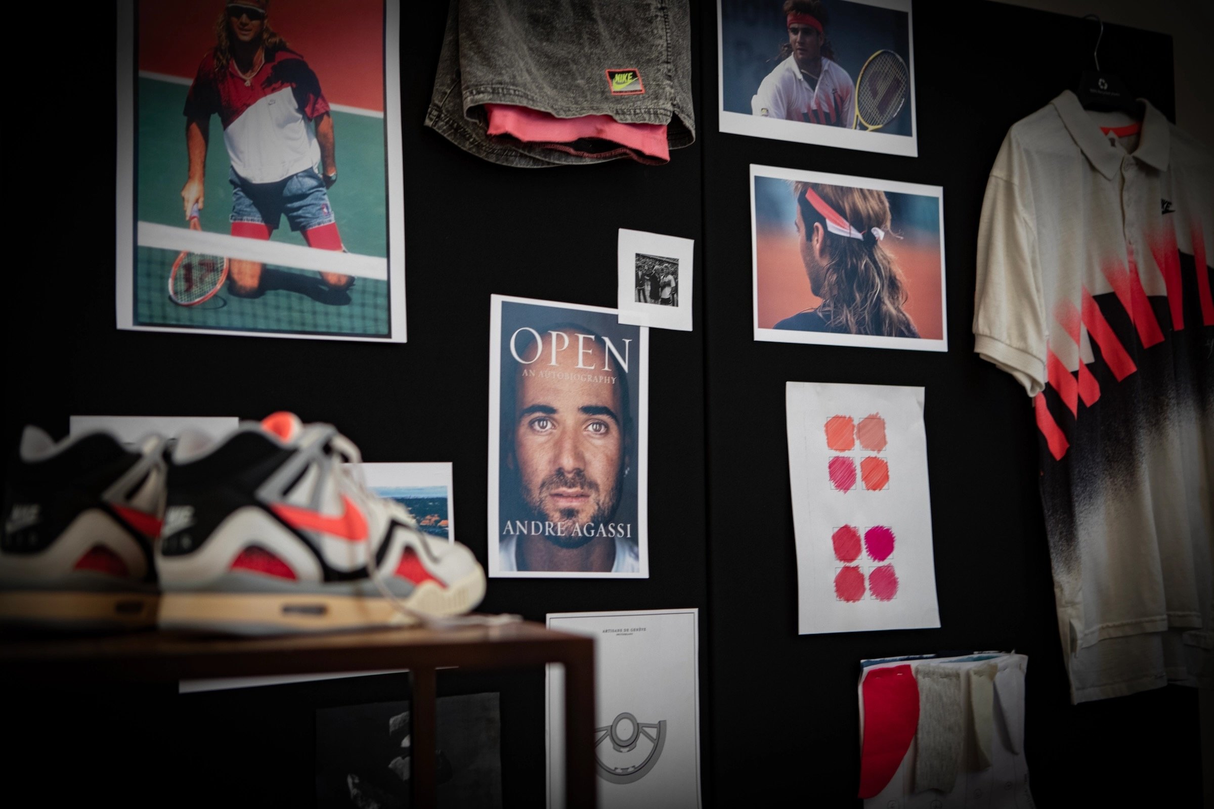 inspiration for Andre Agassi's Artisans de Genève Hot Lava Daytona