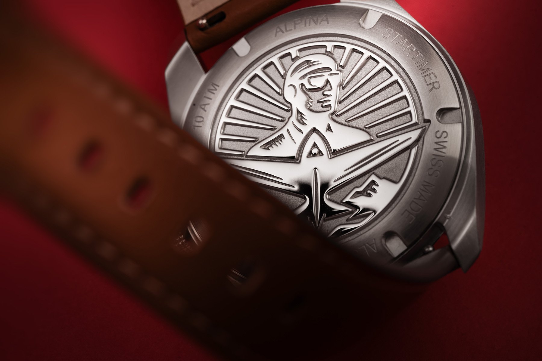 Alpina Startimer Pilot Automatic case back