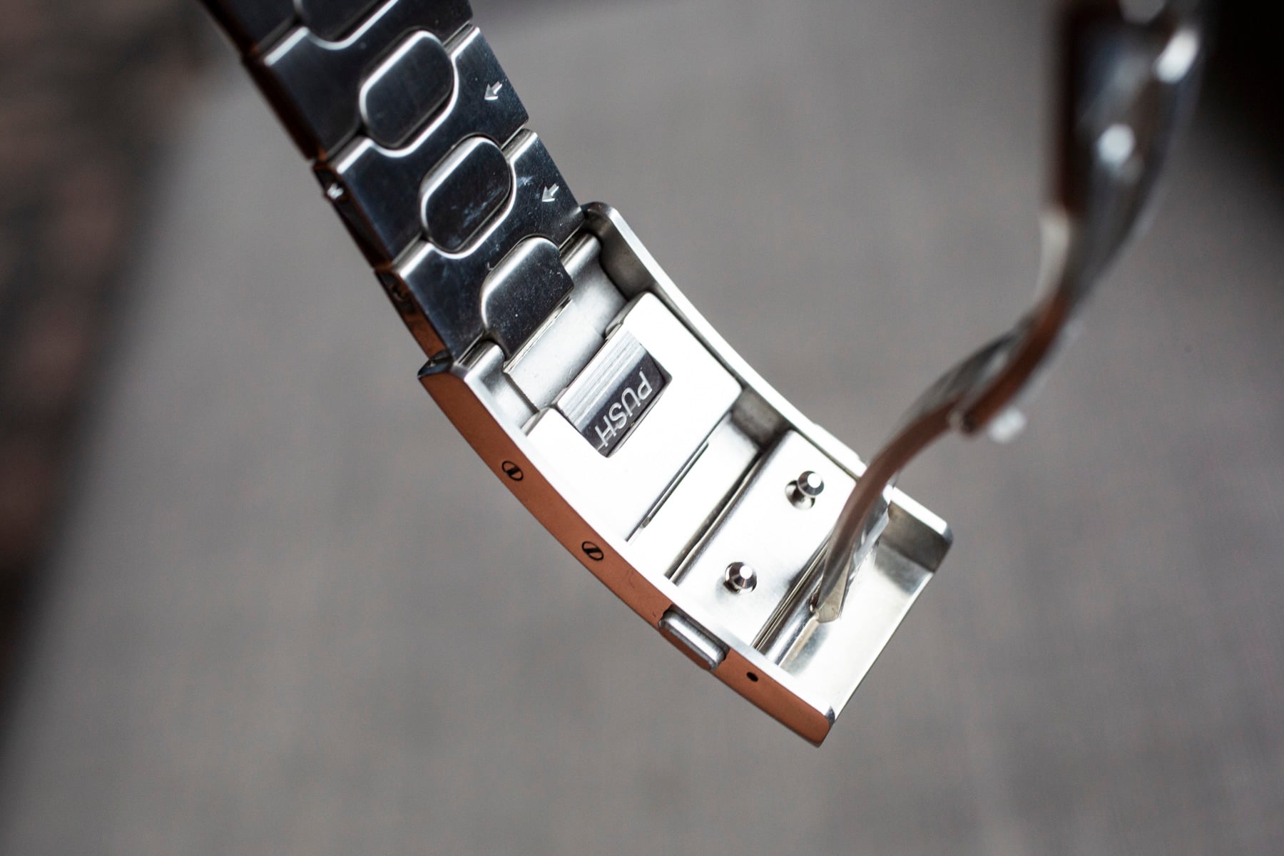 inside of Bausele Elemental Coorong Mist clasp