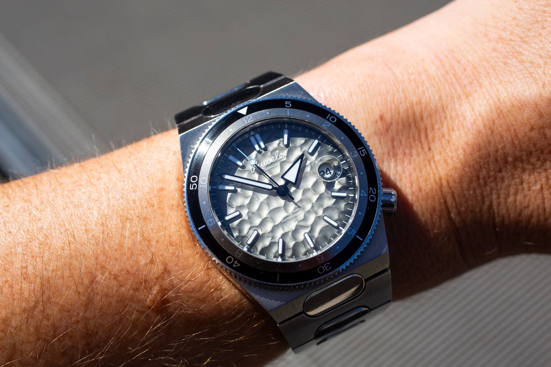 Bausele Elemental Coorong Mist wrist shot