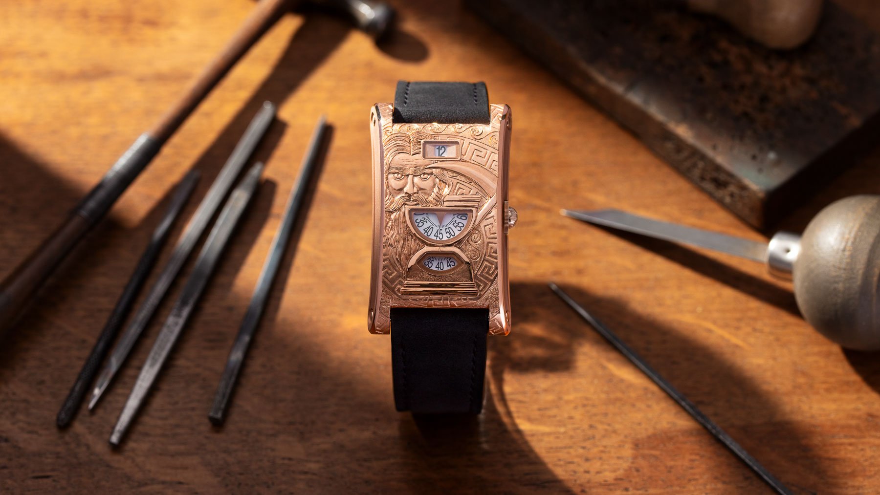 Chronoswiss Neo Digiteur Chronos head on