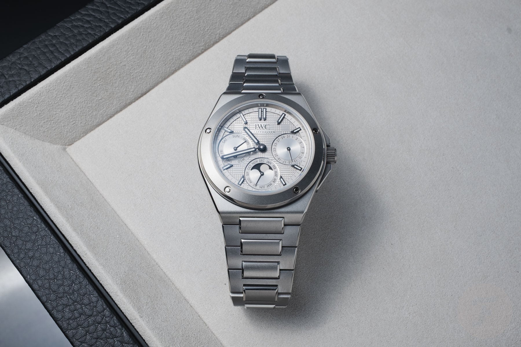 IWC Ingenieur Perpetual Calendar 41 IW344904 on tray