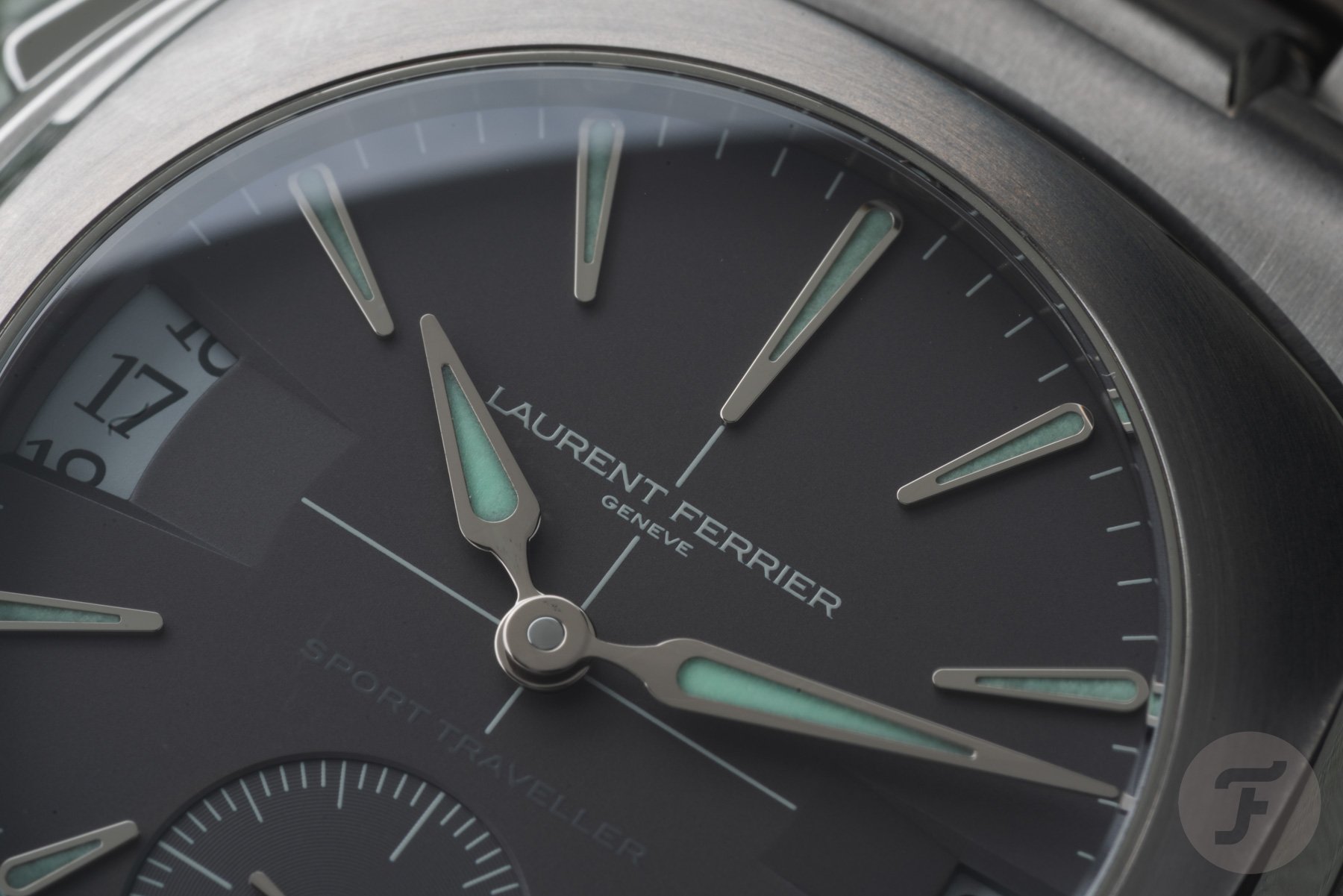 Laurent Ferrier Sport Traveller dial detail