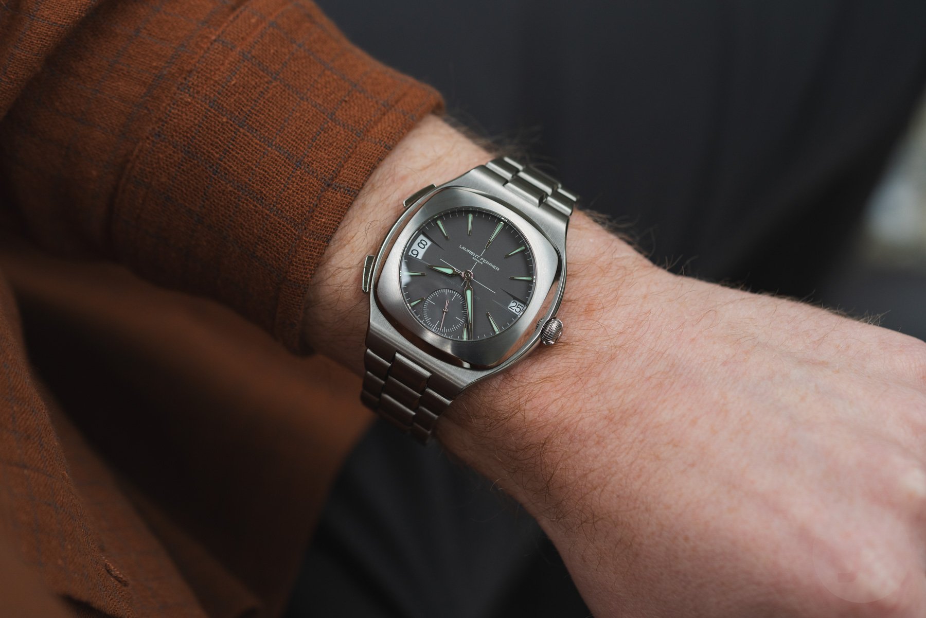 Laurent Ferrier Sport Traveller wrist shot