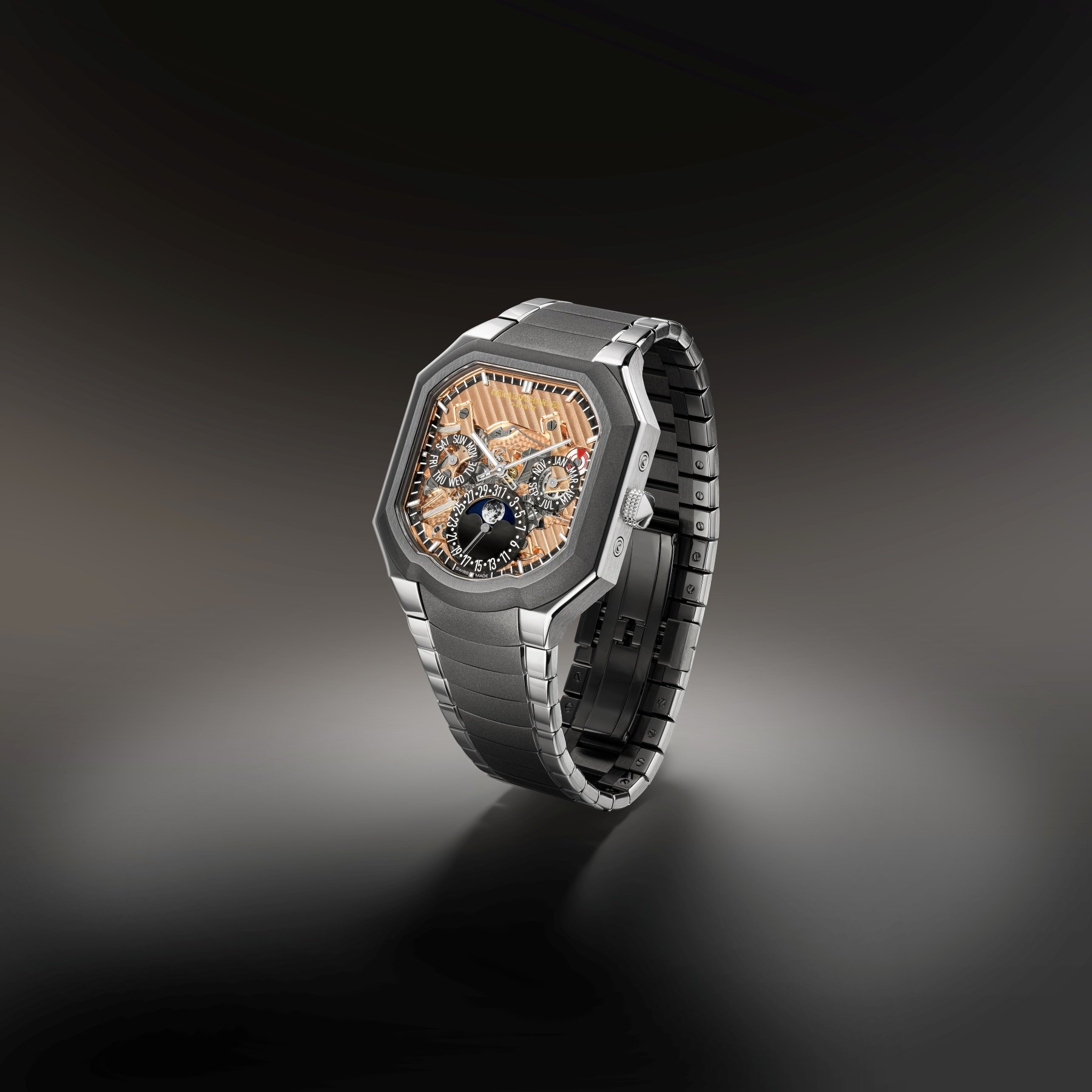 Gerald Charles Masterlink Perpetual Calendar with a sapphire dial